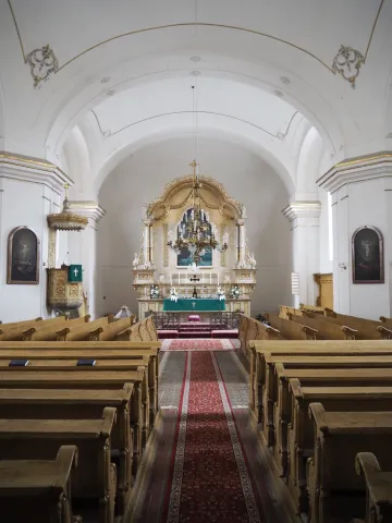 Kostol Spišské Vlachy - Svätyňa
